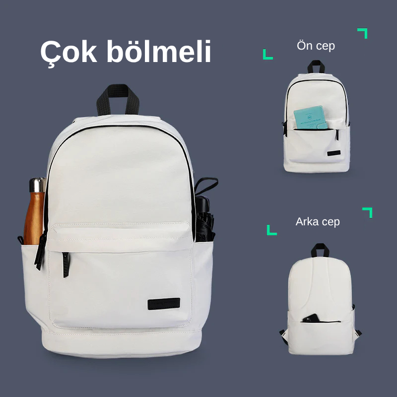 DuoHuePack: Günlük Hafif Okul Sırt Çantası