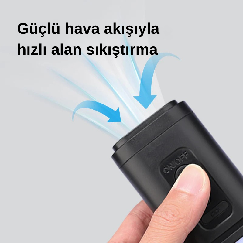 Air Pump: Vakumlu Torbalar İçin Hafif Hava Pompası