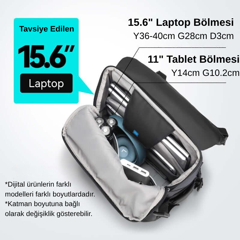 Almighty: Çok Fonksiyonlu İkili Kombinasyon Sırt Çantası