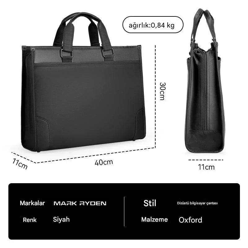 Classic II: İş / Günlük Çapraz Bilgisayar Çantası 15.6 inç