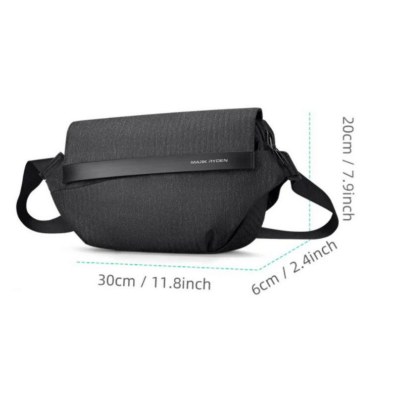 Fingon II: Suya Dayanıklı Yüksek Kapasiteli Şehir İçi Günlük Omuz Çantası