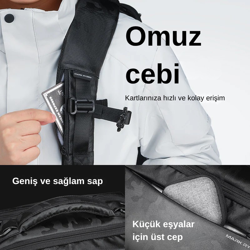 Compacto Pro I: 30L Taktiksel Şehir İçi Sırt Çantası