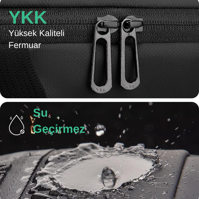 Bulk: Büyük Kapasiteli Su Geçirmez Moda Commuter Çapraz Çanta