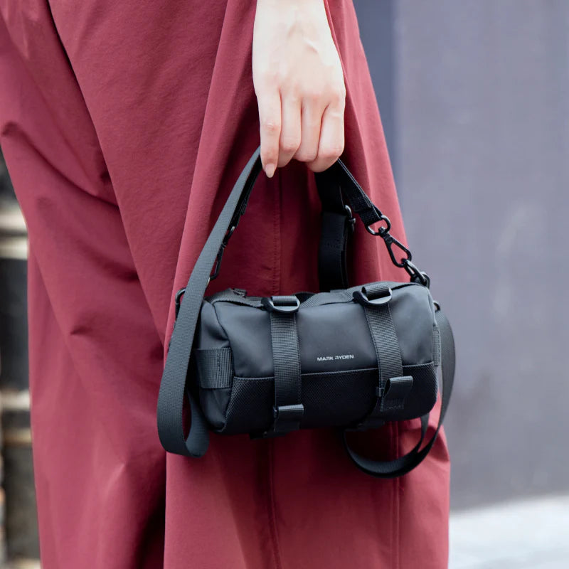 MotoBarrel: Silindir Şekilli Omuz Çantası Moda İçin