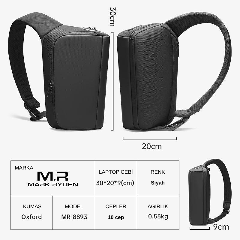 Simple Fashion: Breck Günlük Suya Dayanıklı Omuz Çantası