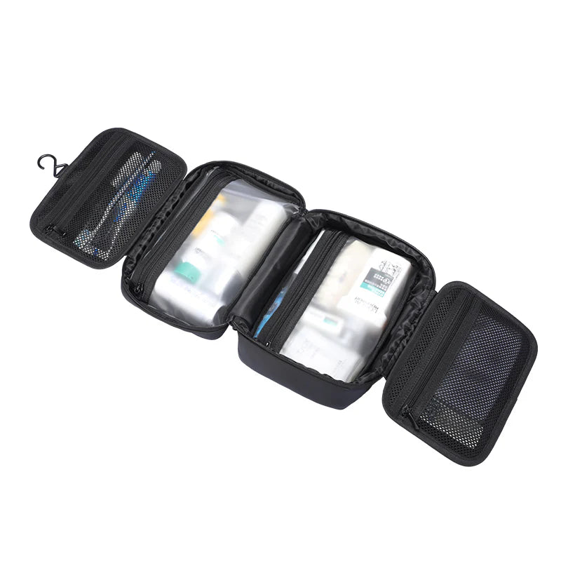 Compact: Büyük Kapasiteli Çok Katlı Düzenli Kişisel Bakım Çantası