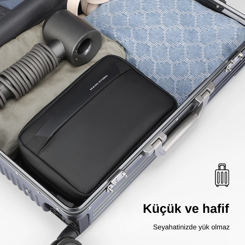Compact: Büyük Kapasiteli Çok Katlı Düzenli Kişisel Bakım Çantası