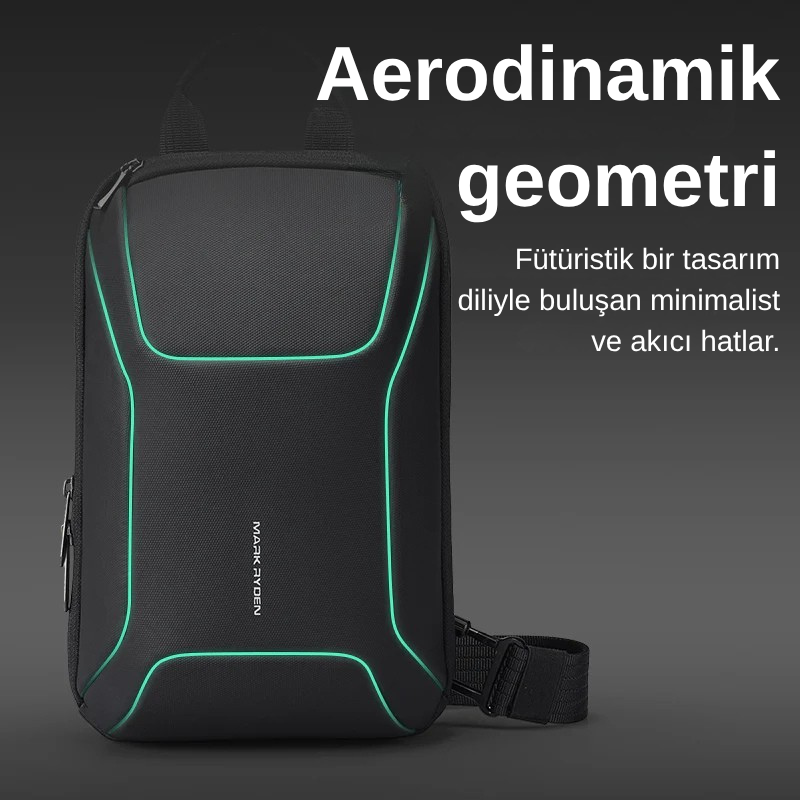 StealthChest: Yüksek Kalite RFID Korumalı Göğüs Çantası Şehir Kullanımı İçin