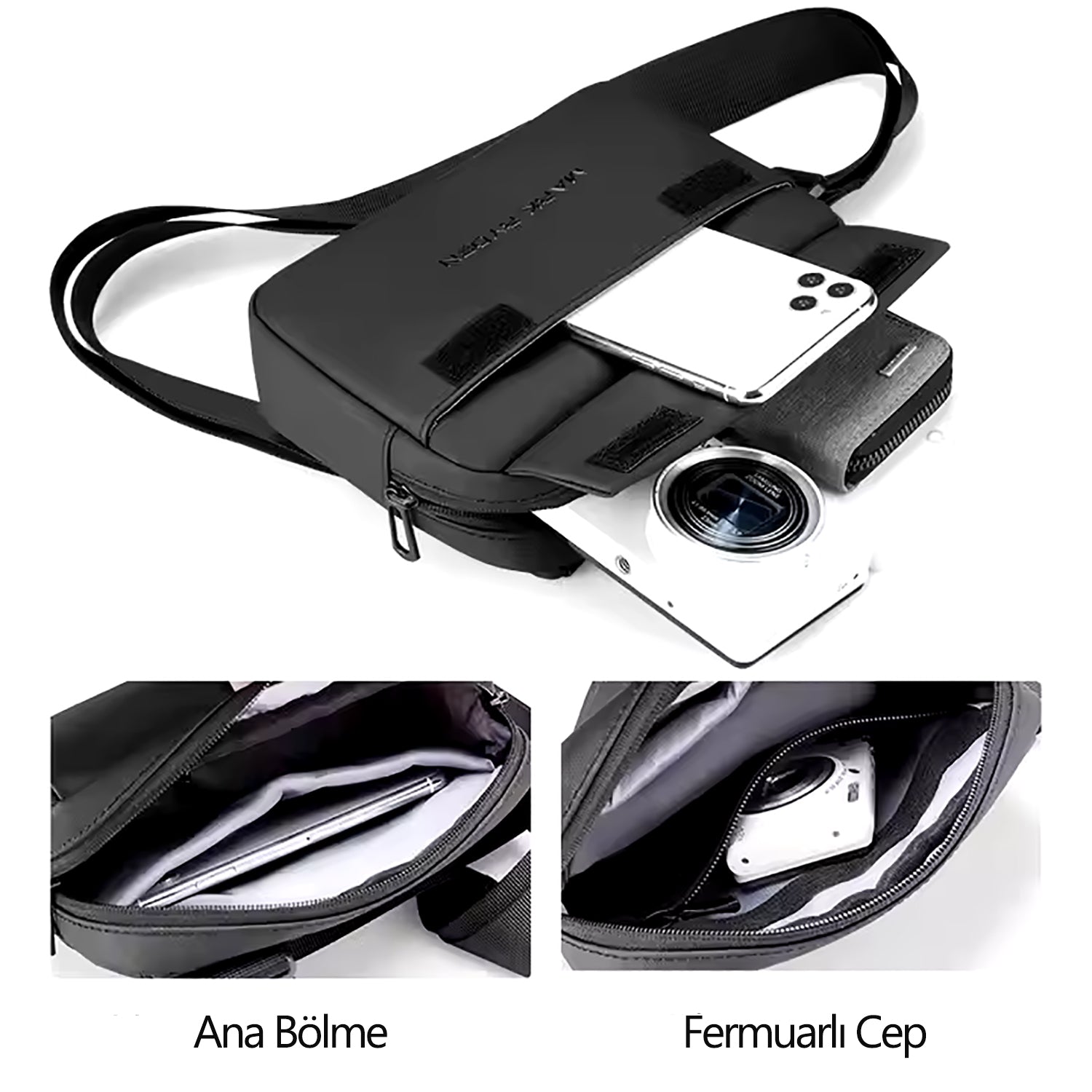 CityStride: Günlük ve Şık Çapraz Omuz Çantası