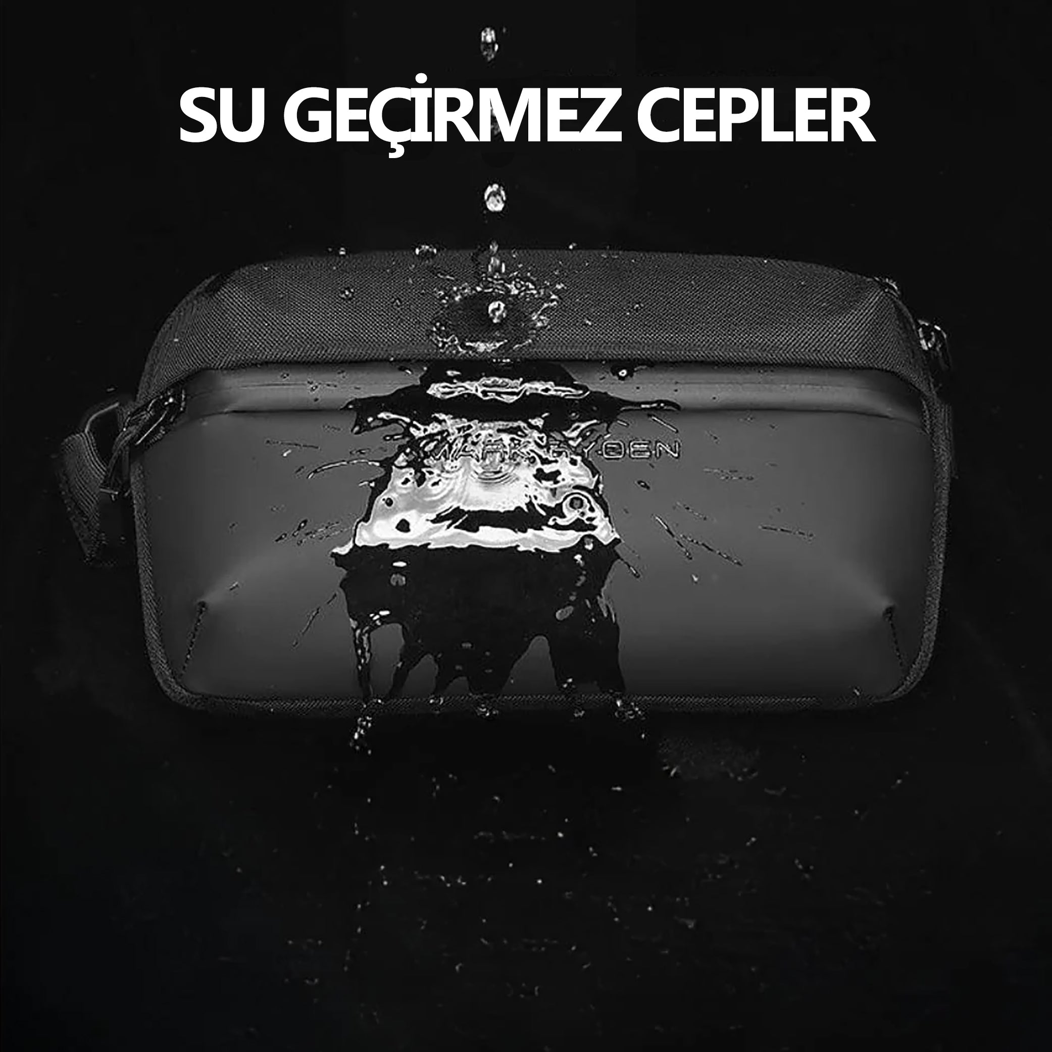 Fingon III: Hafif Suya Dayanıklı Çok Bölmeli Çapraz Çanta