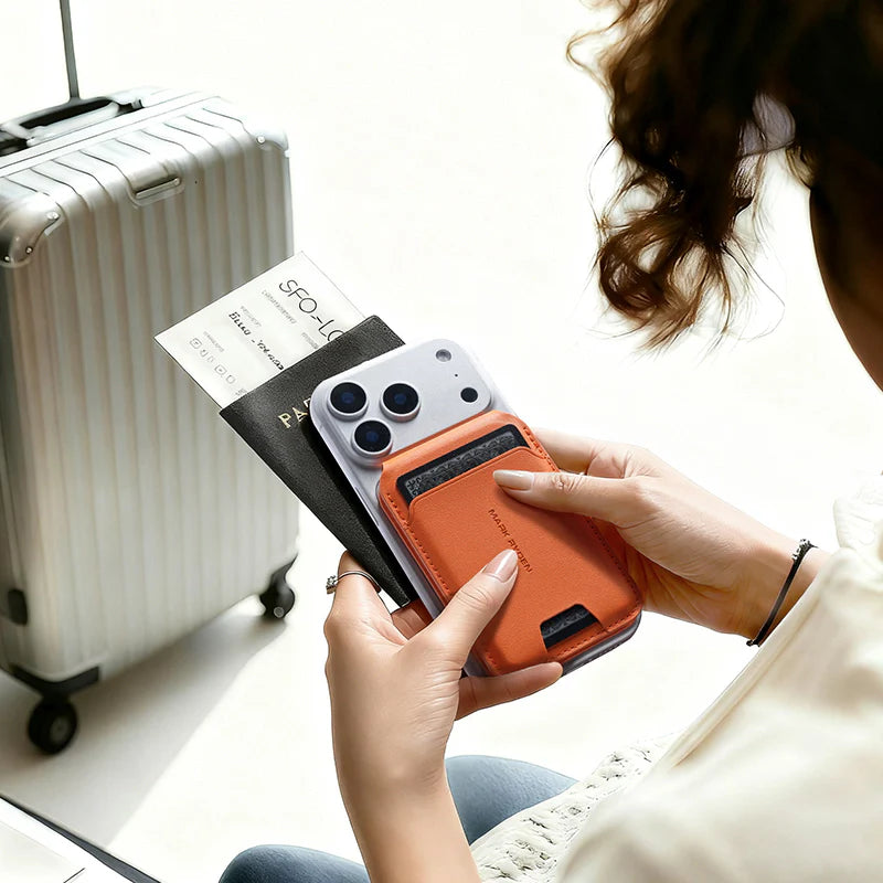 MagFold: İnce MagSafe Katlanabilir Kartlık Cüzdan Akıllı Günlük Taşıma