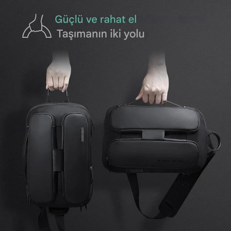 Double: Premium Kaliteli İkili Taşınabilir Çapraz Çanta