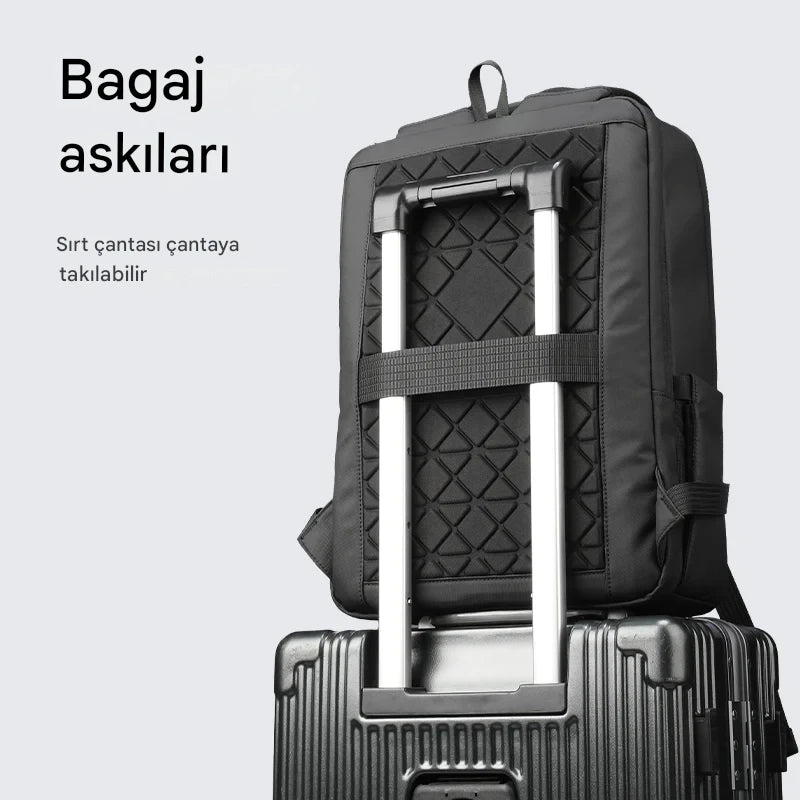 ChargeFlex: Akıllı Sırt Çantası – Gün Boyu Güç