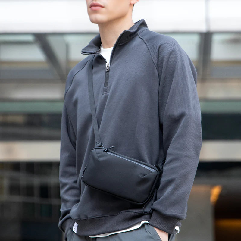 Switchstorage IV: Dönüştürülebilir Modern Kişisel Bakım Omuz Çantası Seyahat İçin