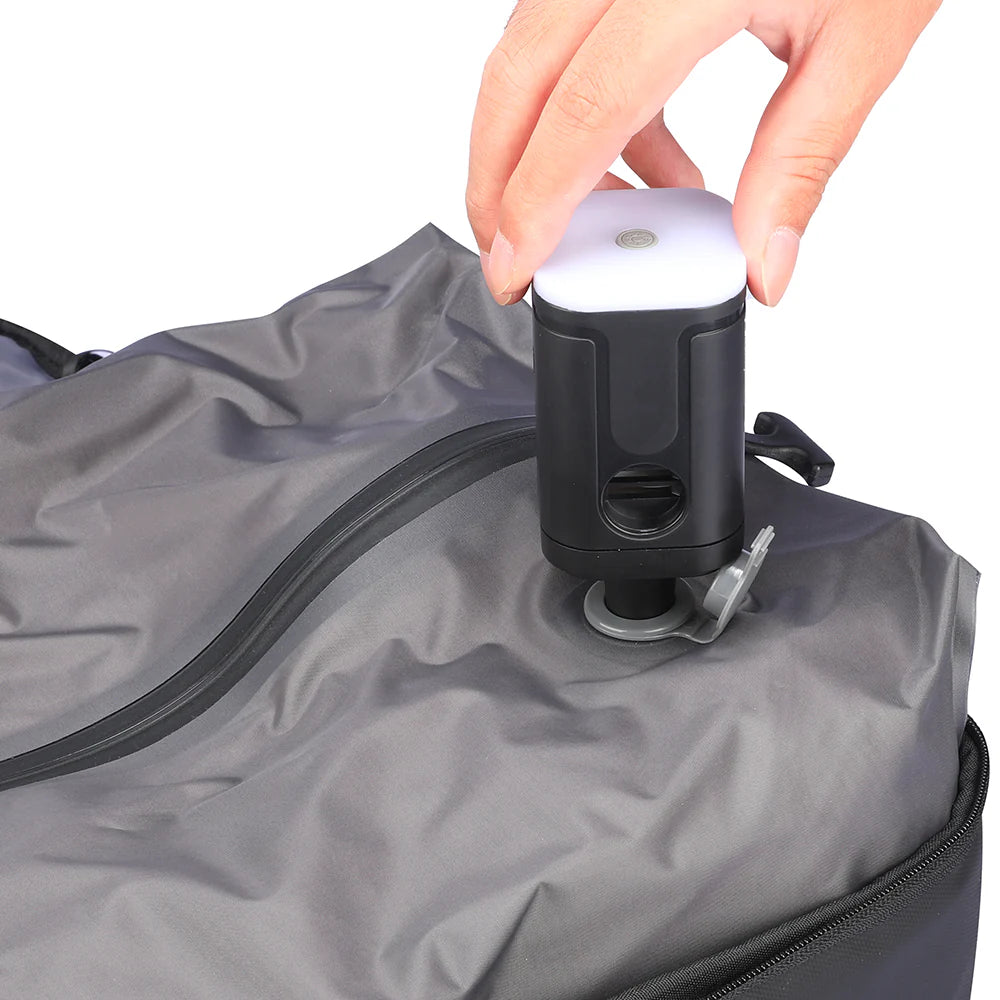 Expandos Compression: Vakumlu Büyük Profesyonel Çok Fonksiyonlu Sırt Çantası YKK Fermuarlı