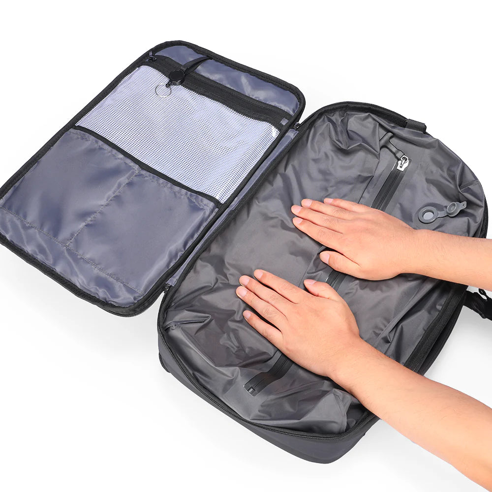 Expandos Compression: Vakumlu Büyük Profesyonel Çok Fonksiyonlu Sırt Çantası YKK Fermuarlı