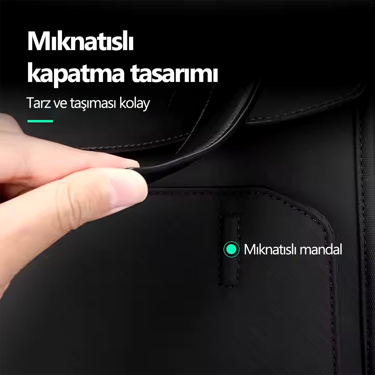 Muke III: Okul Tarzı Klasik İş Siyah Oxford Sırt Çantası