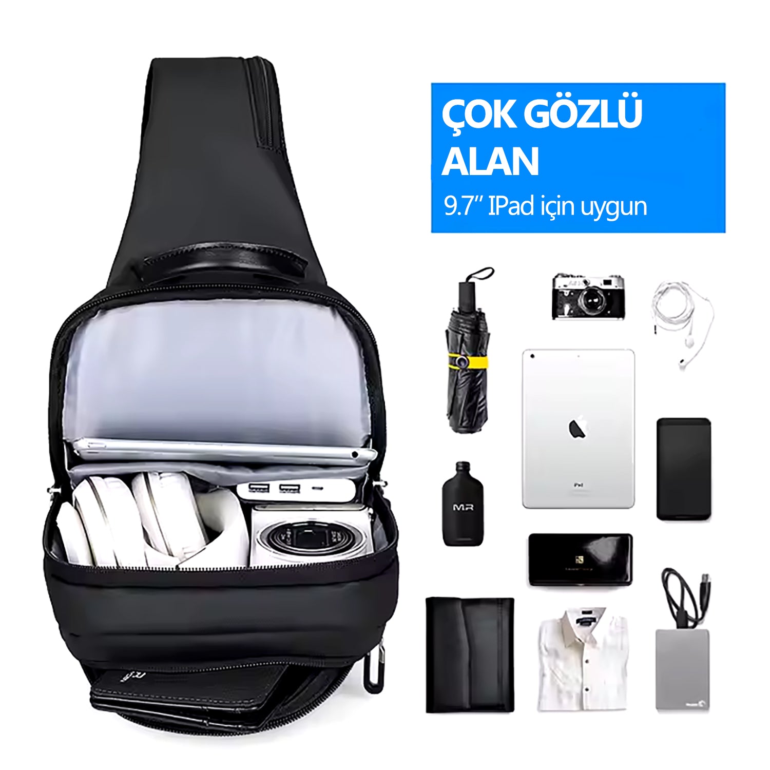 Mini City: Şehir Dostu Ergonomik Kompakt Çapraz Çanta