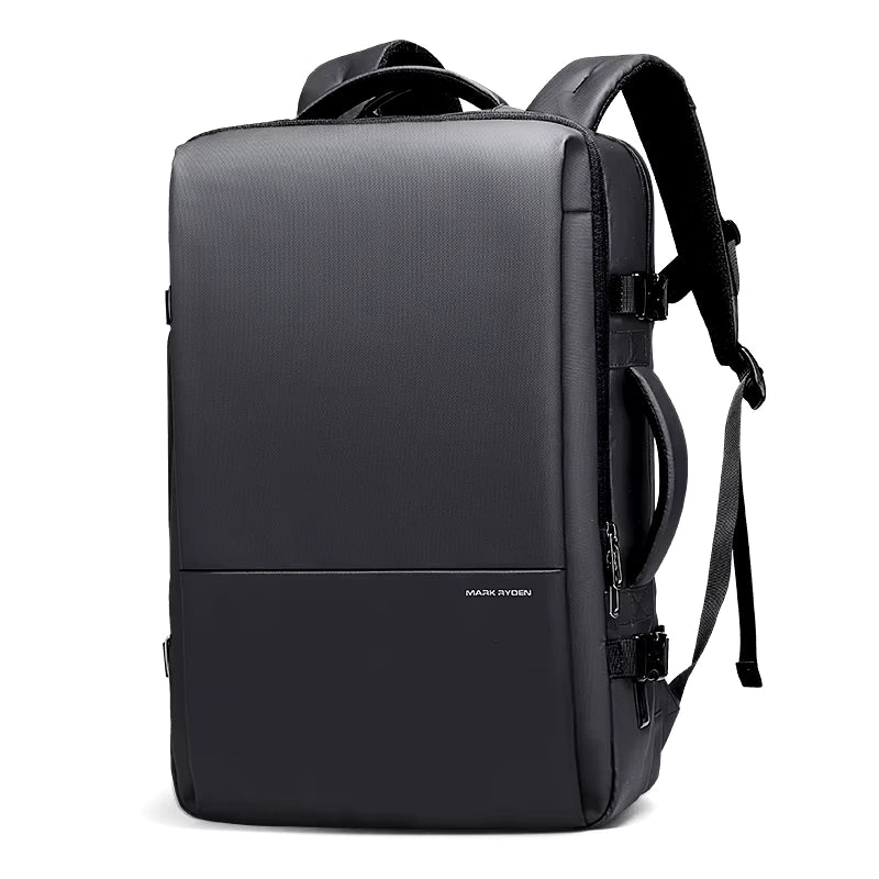 Super: İş Seyahati Üniversite Üç Katmanlı Ana Cepli Geniş Sırt Çantası 45L