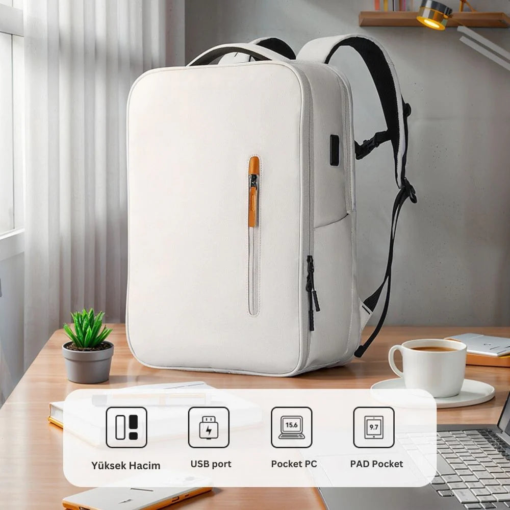 Urbanity II: Şık Sırt Çantası Geniş Bölmeli Dayanıklı Tasarım