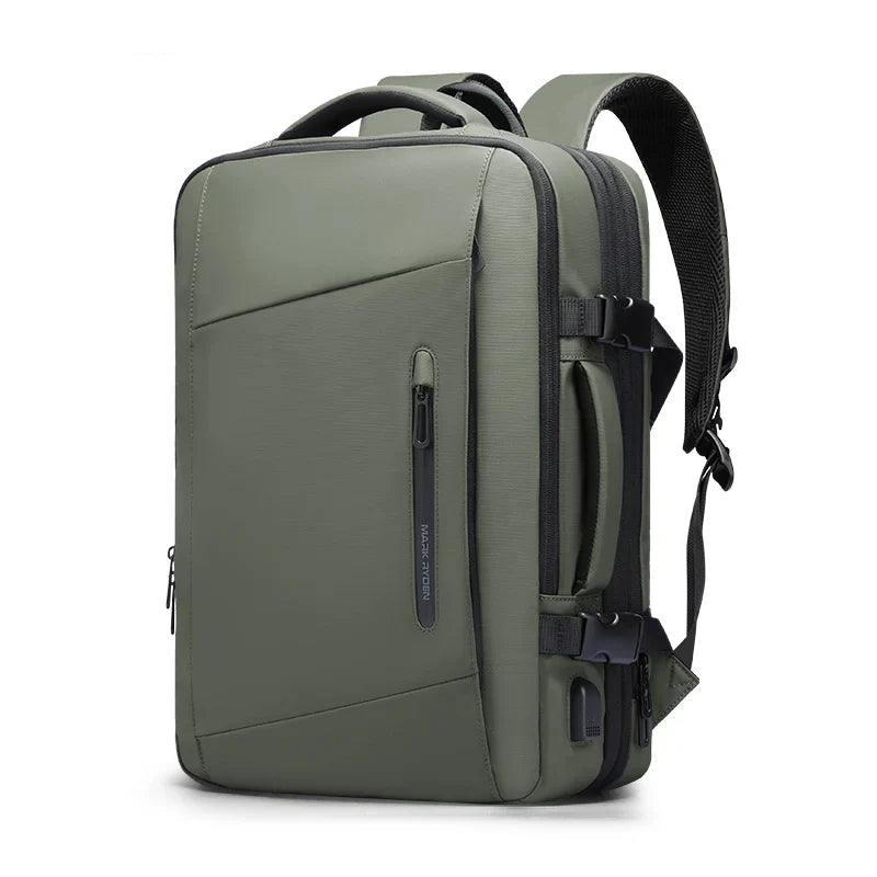 Expandos: Çok Yönlü Genişletilebilir Laptop Sırt Çantası Gün Boyu Seyahat İçin