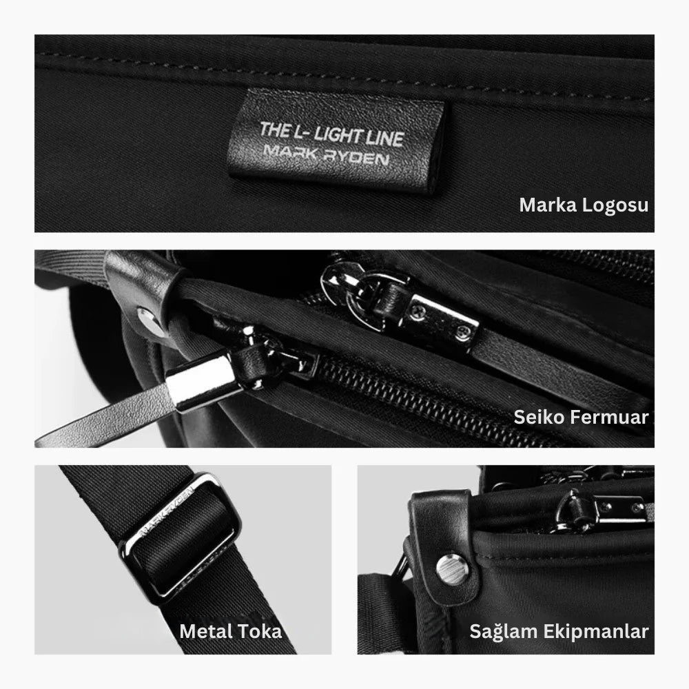 Urbanite X: Seyahat Omuz Çantası Şehirde Şık Kullanım