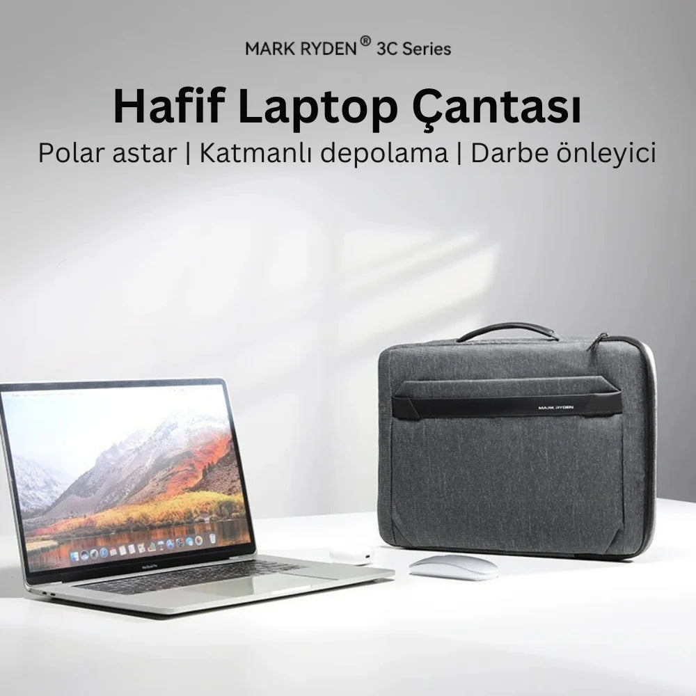 Partner: İş İçin Sade Laptop ve Evrak Çantası