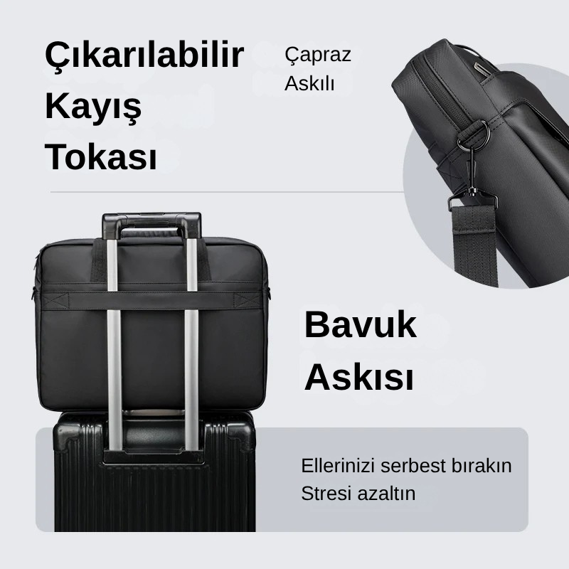 Classic IV: Teknoloji İş / Günlük Bilgisayar Çantası 14 / 15.6 inç