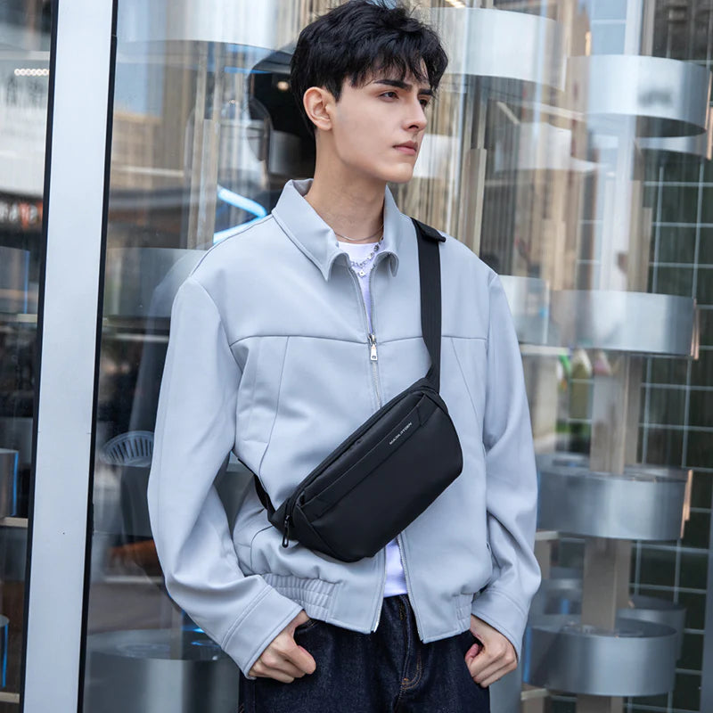 EasePack Sling: Günlük Seyahat Rahat Kullanım İçin Deri Çapraz Çanta