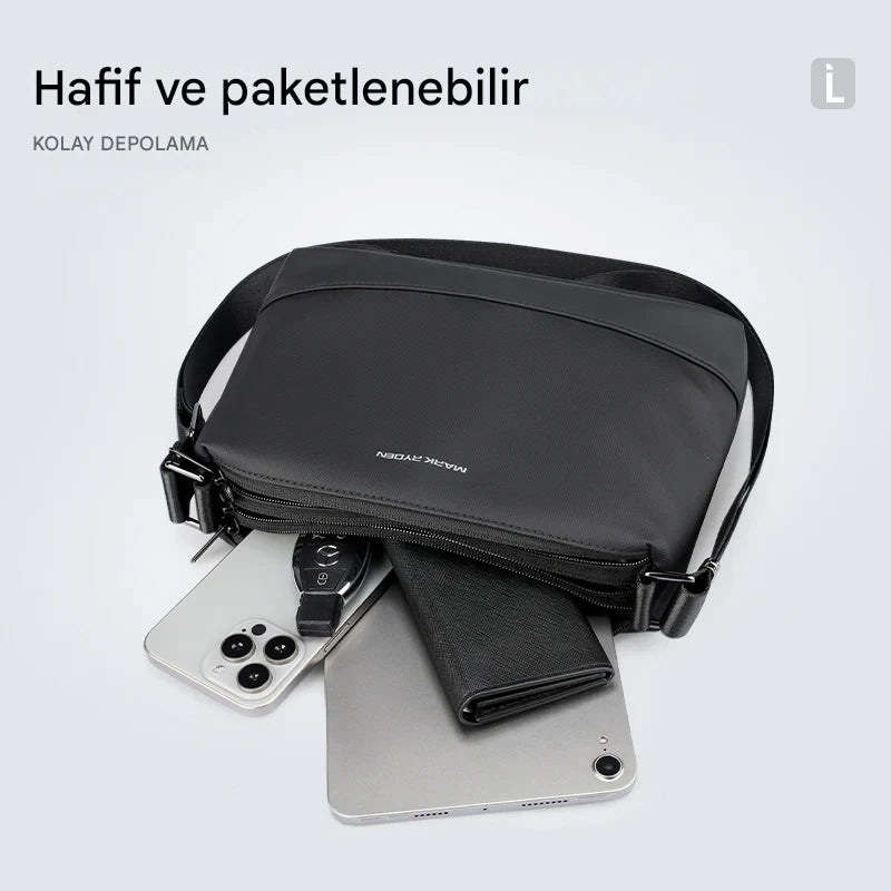 Easypose: 0.25kg Hafif Su Geçirmez Çapraz Çanta Günlük Kullanım İçin