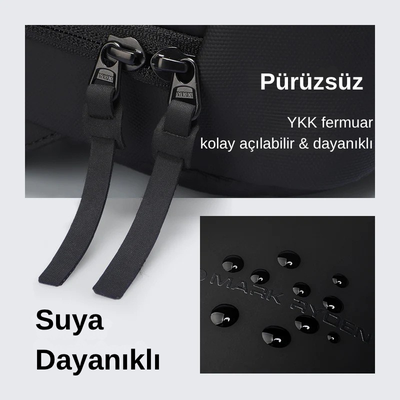 AquaLite: Modern Günlük Kullanım İçin Su Geçirmez Sling Çanta