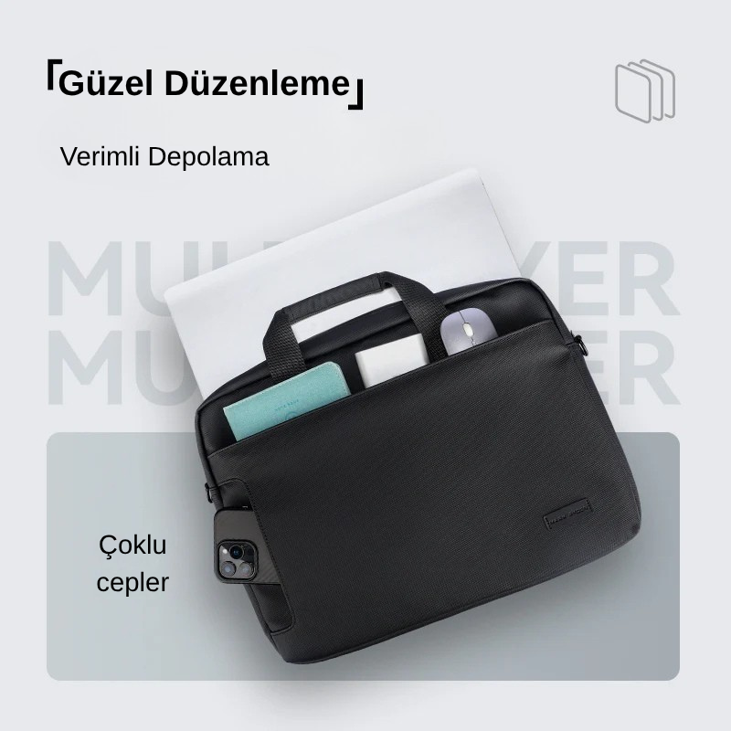 Classic IV: Teknoloji İş / Günlük Bilgisayar Çantası 14 / 15.6 inç