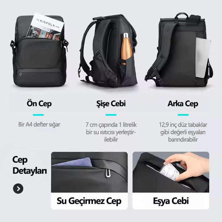 Almighty: Çok Fonksiyonlu İkili Kombinasyon Sırt Çantası