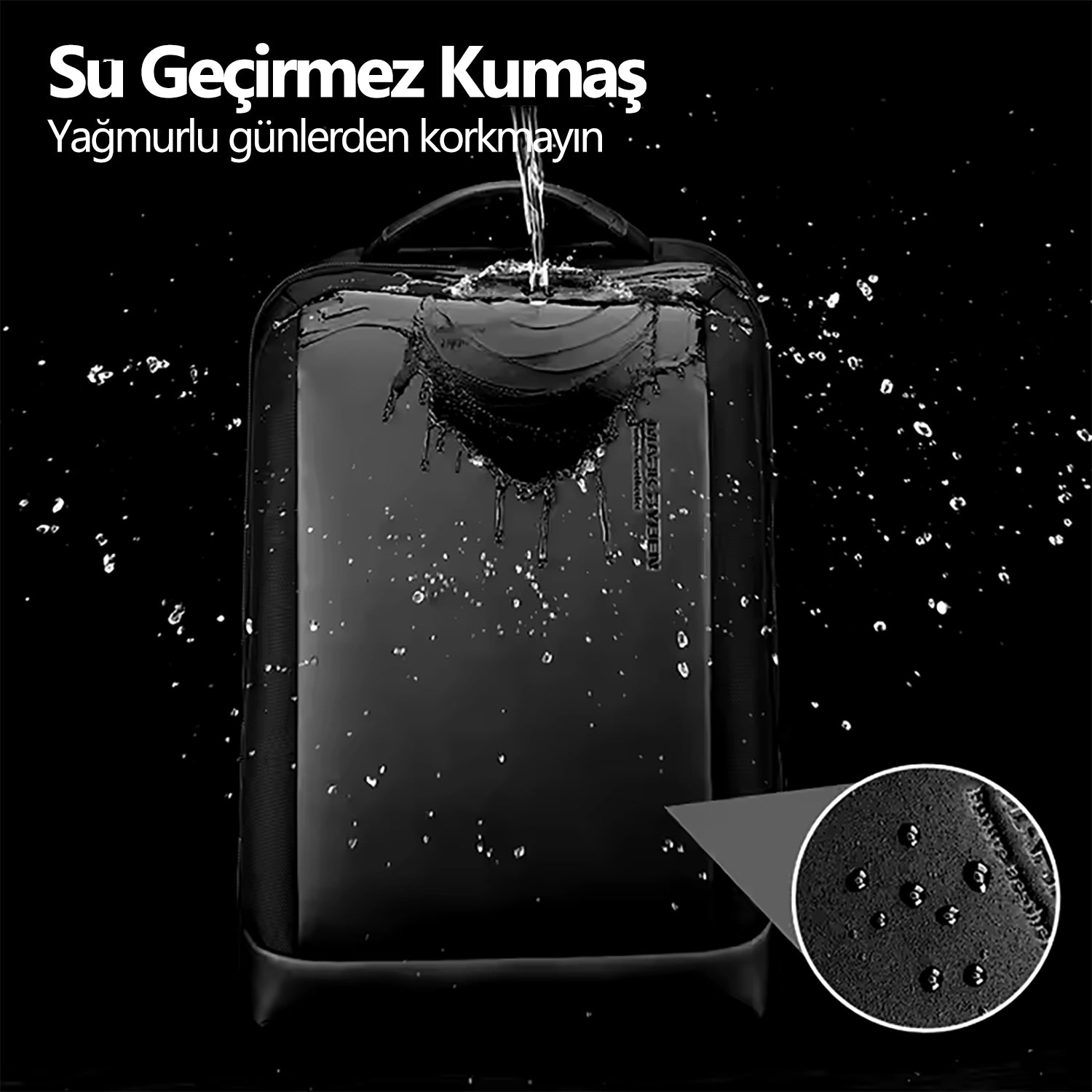 Essential: Çok Fonksiyonlu Seyahat Arkadaşı Dayanıklı Su Geçirmez Yüksek Kapasiteli Sırt Çantası USB Portlu