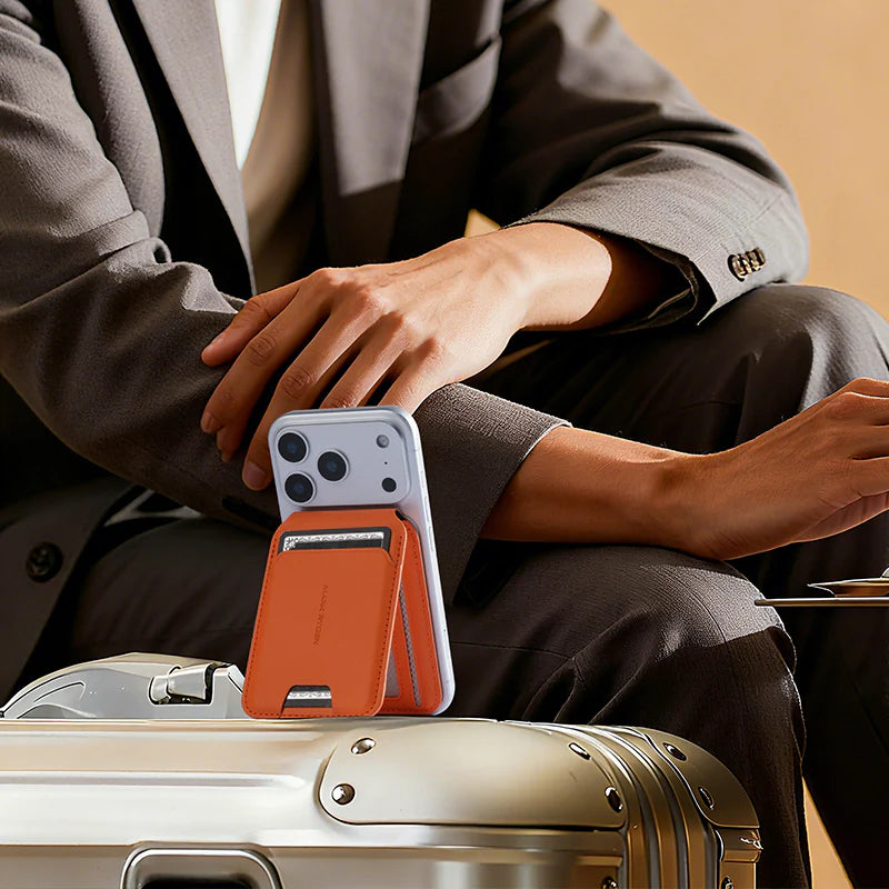 MagFold: İnce MagSafe Katlanabilir Kartlık Cüzdan Akıllı Günlük Taşıma