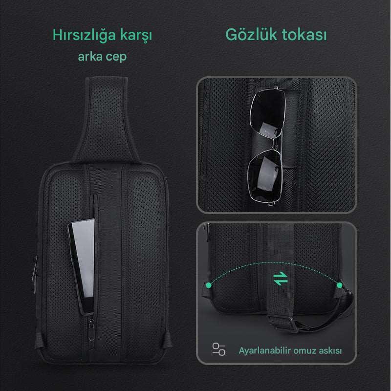 Double: Premium Kaliteli İkili Taşınabilir Çapraz Çanta