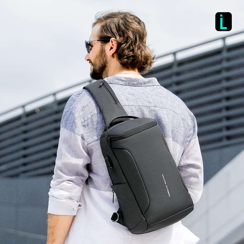 Mini Compacto Pro: Çok Yönlü Omuz Çantası USB Portlu