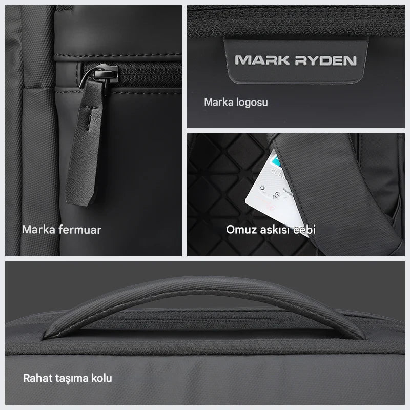 ChargeFlex: Akıllı Sırt Çantası – Gün Boyu Güç