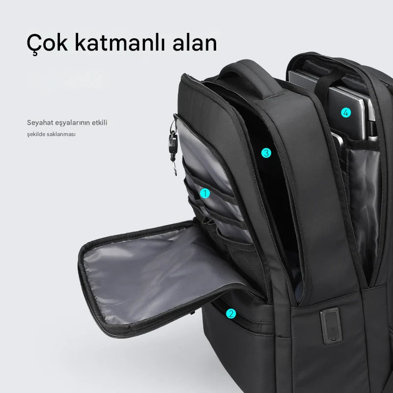 ChargeFlex: Akıllı Sırt Çantası – Gün Boyu Güç