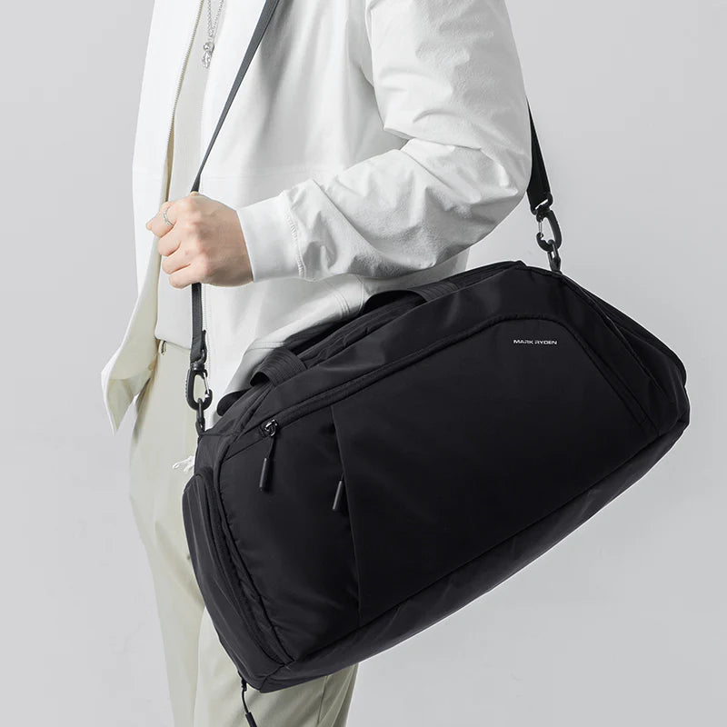 TripVault: Seyahat Duffel Çantası Ayırmalı Ayakkabı Bölmeli Spor