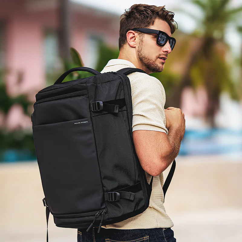 Aegis Fortress: Seyahate Uygun 38L Çok Bölmeli Her Hava Koşuluna Dayanıklı Sırt Çantası