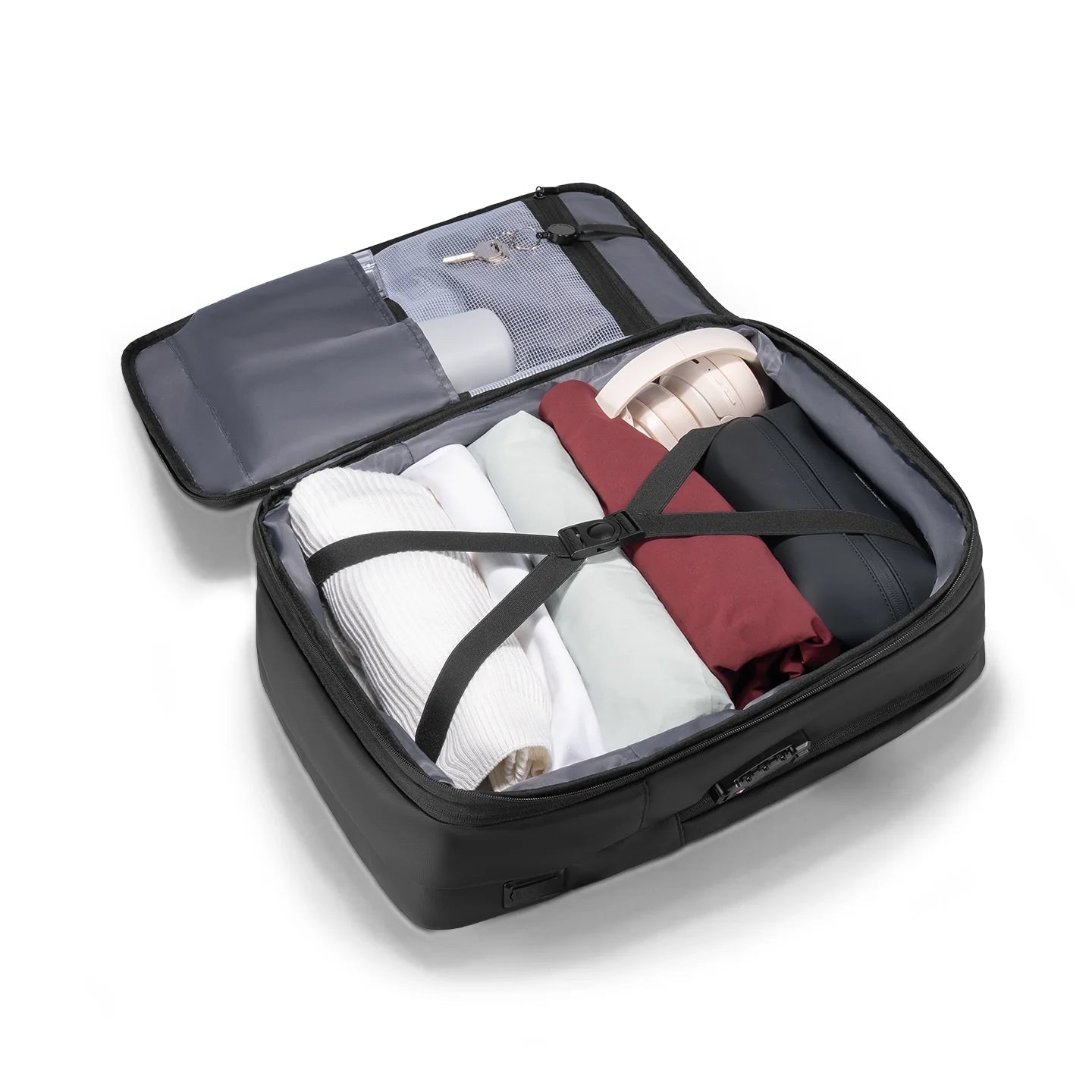 Expandos Max: Çok Yönlü Maksimum Kapasiteli Genişletilebilir TSA Kilitli Şarj Portlu Seyahat Sırt Çantası