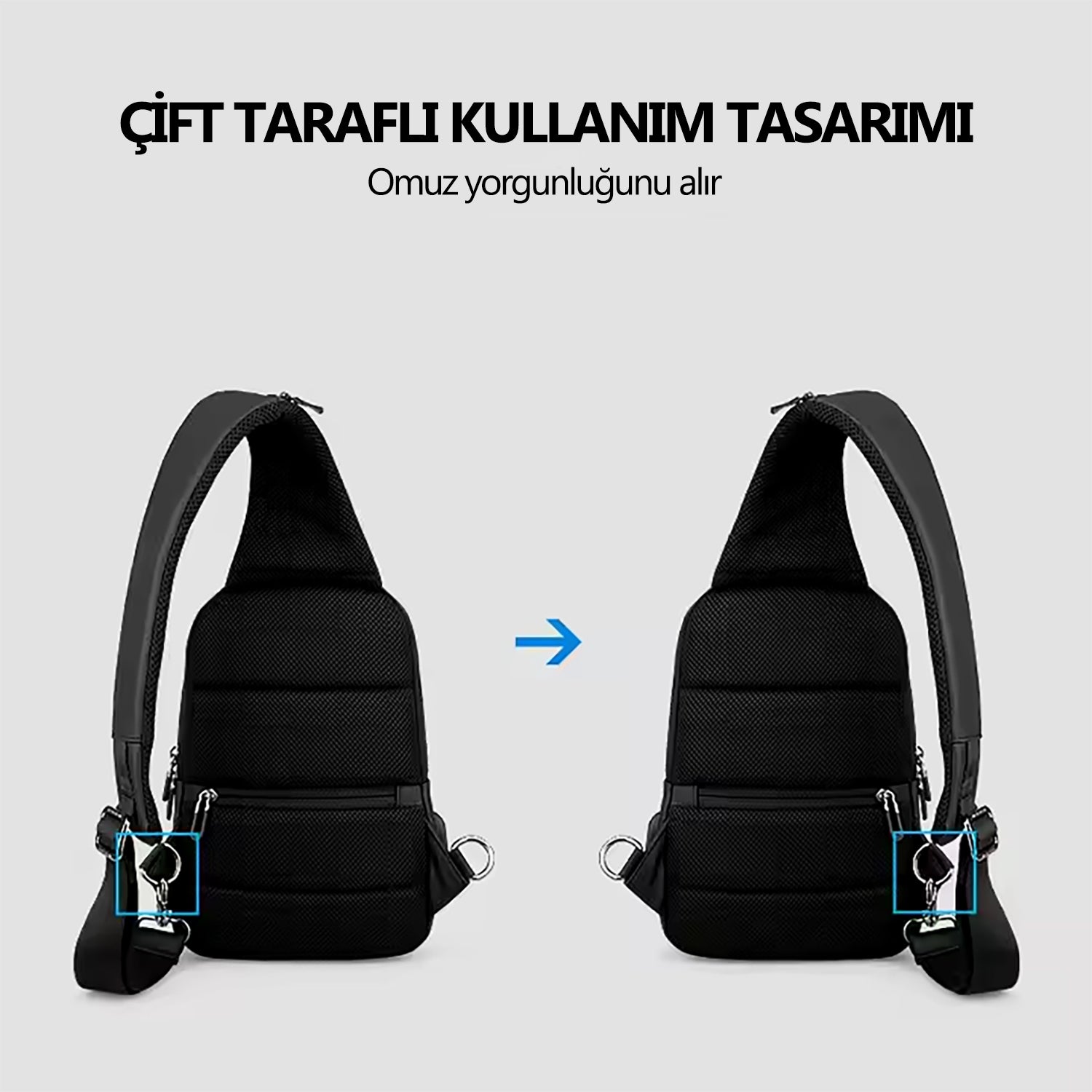 Mini City: Şehir Dostu Ergonomik Kompakt Çapraz Çanta